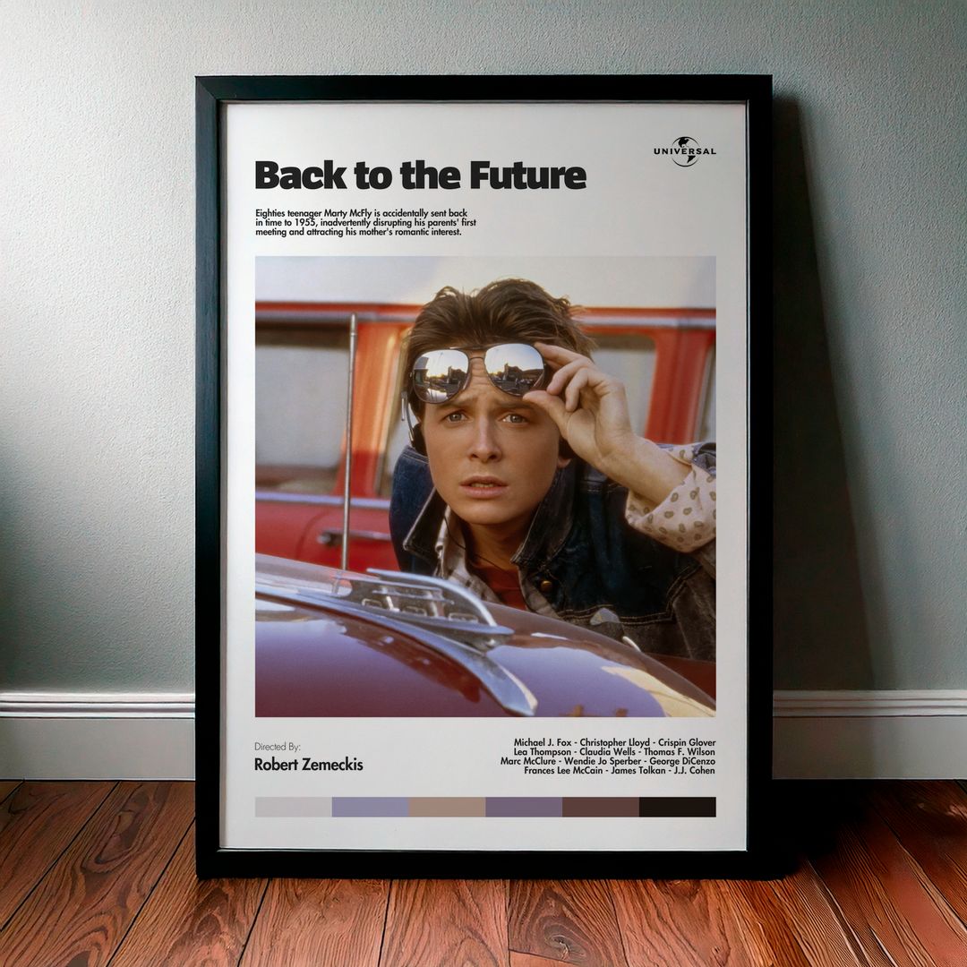Cuadro Back to the Future (Volver al Futuro) Modelo 15