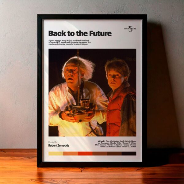 Cuadro Back to the Future (Volver al Futuro) Modelo 16