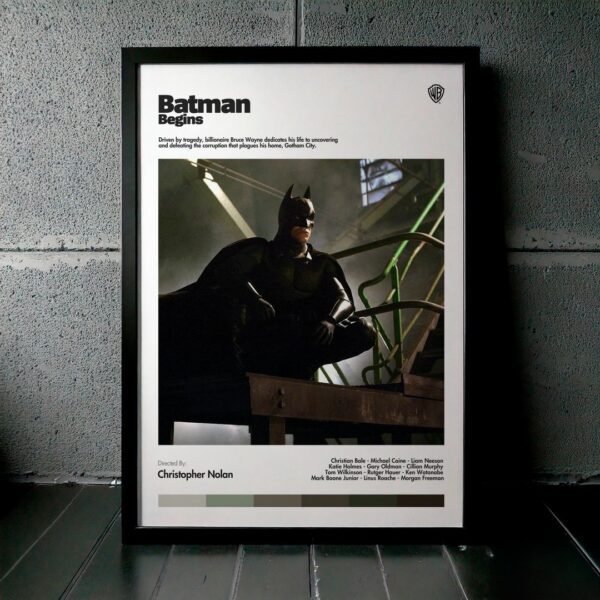 Cuadro Batman Begins (Batman inicia) Modelo 02