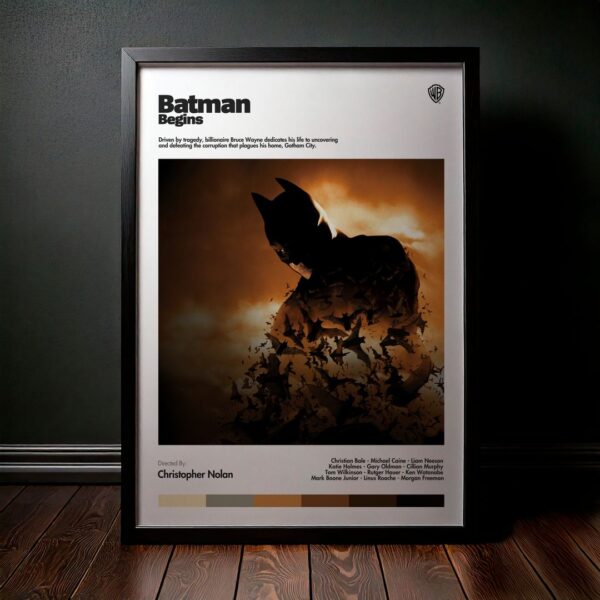 Cuadro Batman Begins (Batman inicia) Modelo 01