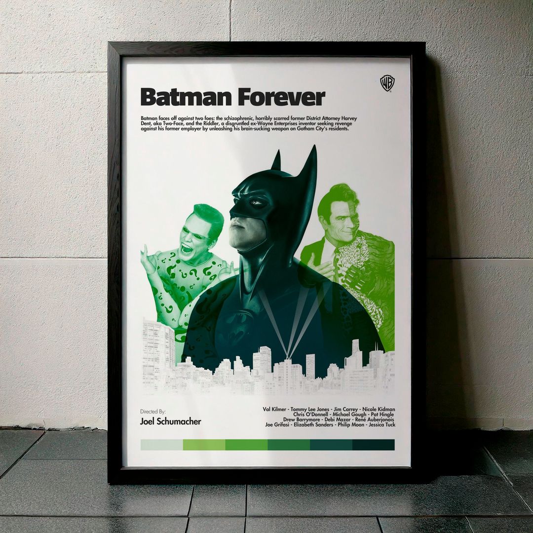 Cuadro Batman Forever (Batman eternamente) Modelo 03