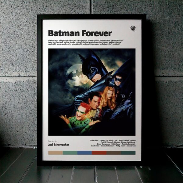 Cuadro Batman Forever (Batman eternamente) Modelo 01