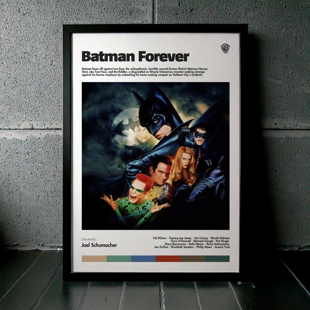 Cuadro Batman Forever (Batman eternamente) Modelo 01
