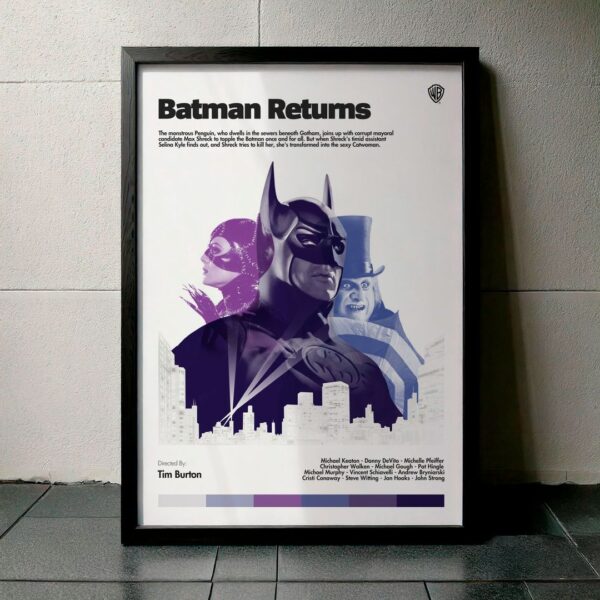 Cuadro Batman Returns (Batman regresa) Modelo 04