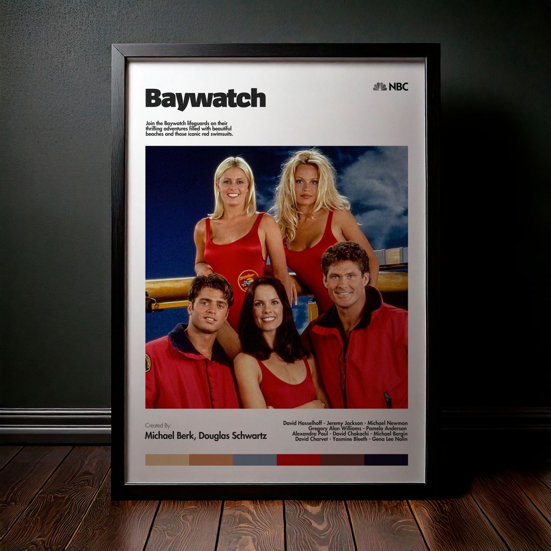 Cuadro Baywatch (Baywatch: Guardianes de la Bahía) Modelo 02