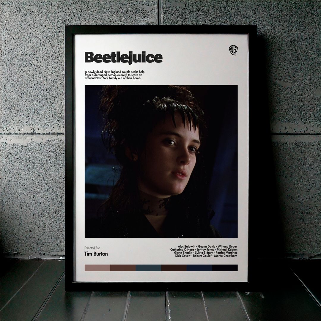 Cuadro Beetlejuice (Beetlejuice, el Superfantasma) Modelo 03
