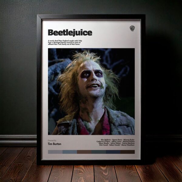 Cuadro Beetlejuice (Beetlejuice, el Superfantasma) Modelo 04