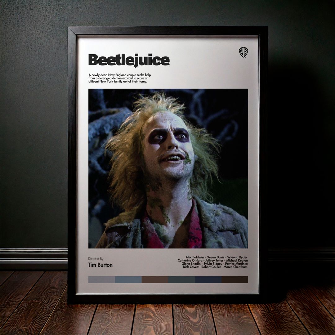 Cuadro Beetlejuice (Beetlejuice, el Superfantasma) Modelo 04
