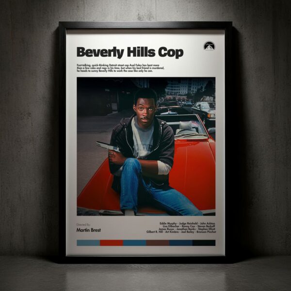 Cuadro Beverly Hills Cop (Un detective suelto en Hollywood) Modelo 01