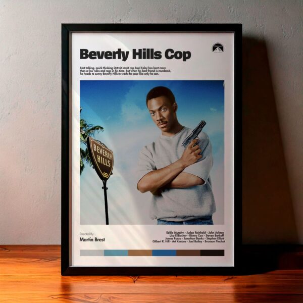 Cuadro Beverly Hills Cop (Un detective suelto en Hollywood) Modelo 03