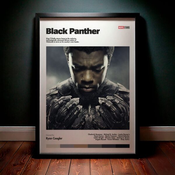 Cuadro Black Panther (Pantera Negra) Modelo 01