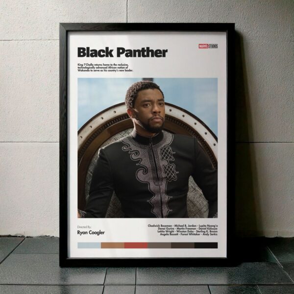Cuadro Black Panther (Pantera Negra) Modelo 05