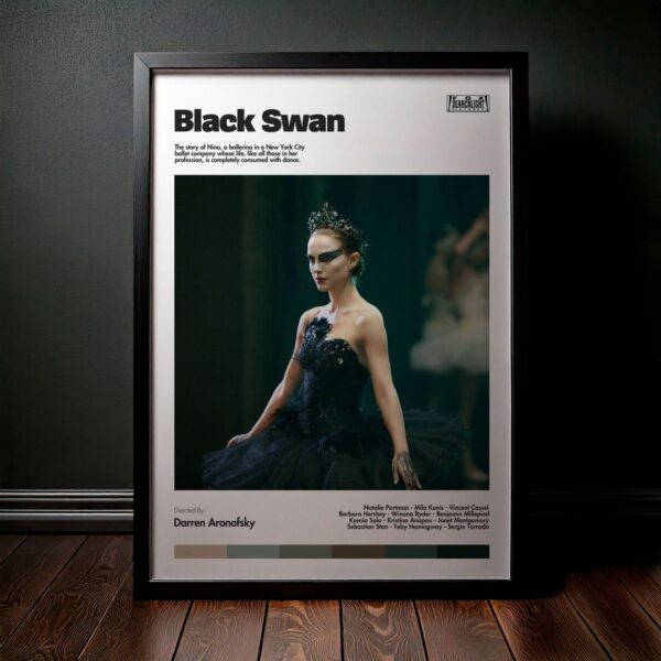 Cuadro Black Swan (El cisne negro) Modelo 01