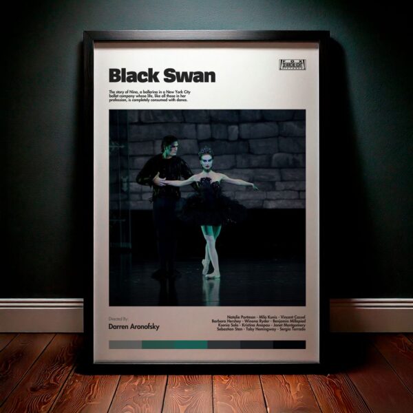 Cuadro Black Swan (El cisne negro) Modelo 02