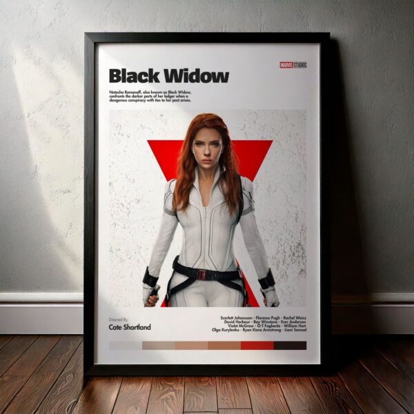 Cuadro Black Widow (Viuda Negra) Modelo 02