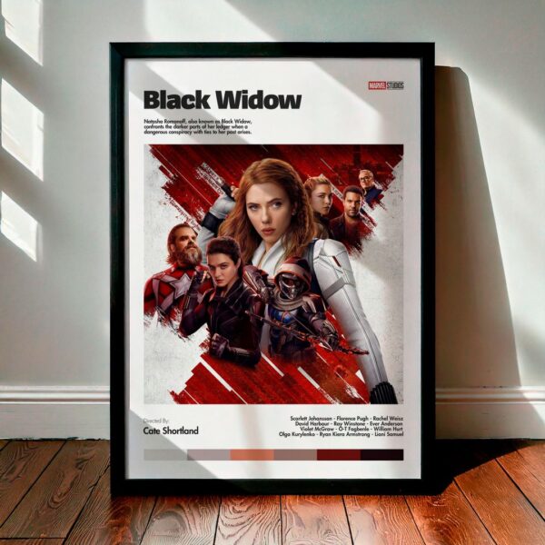 Cuadro Black Widow (Viuda Negra) Modelo 03