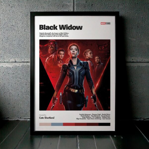 Cuadro Black Widow (Viuda Negra) Modelo 01