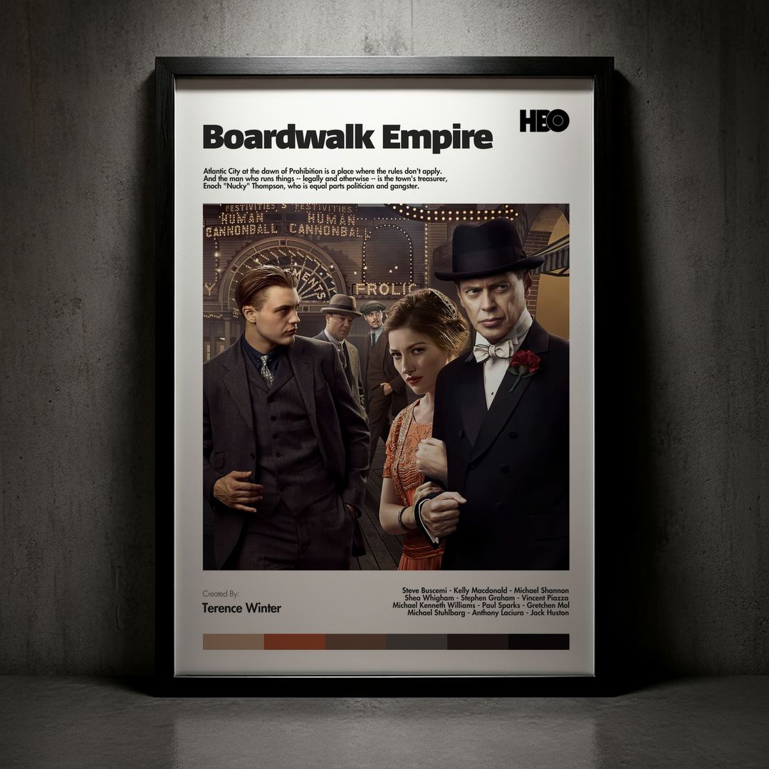 Cuadro Boardwalk Empire Modelo 01