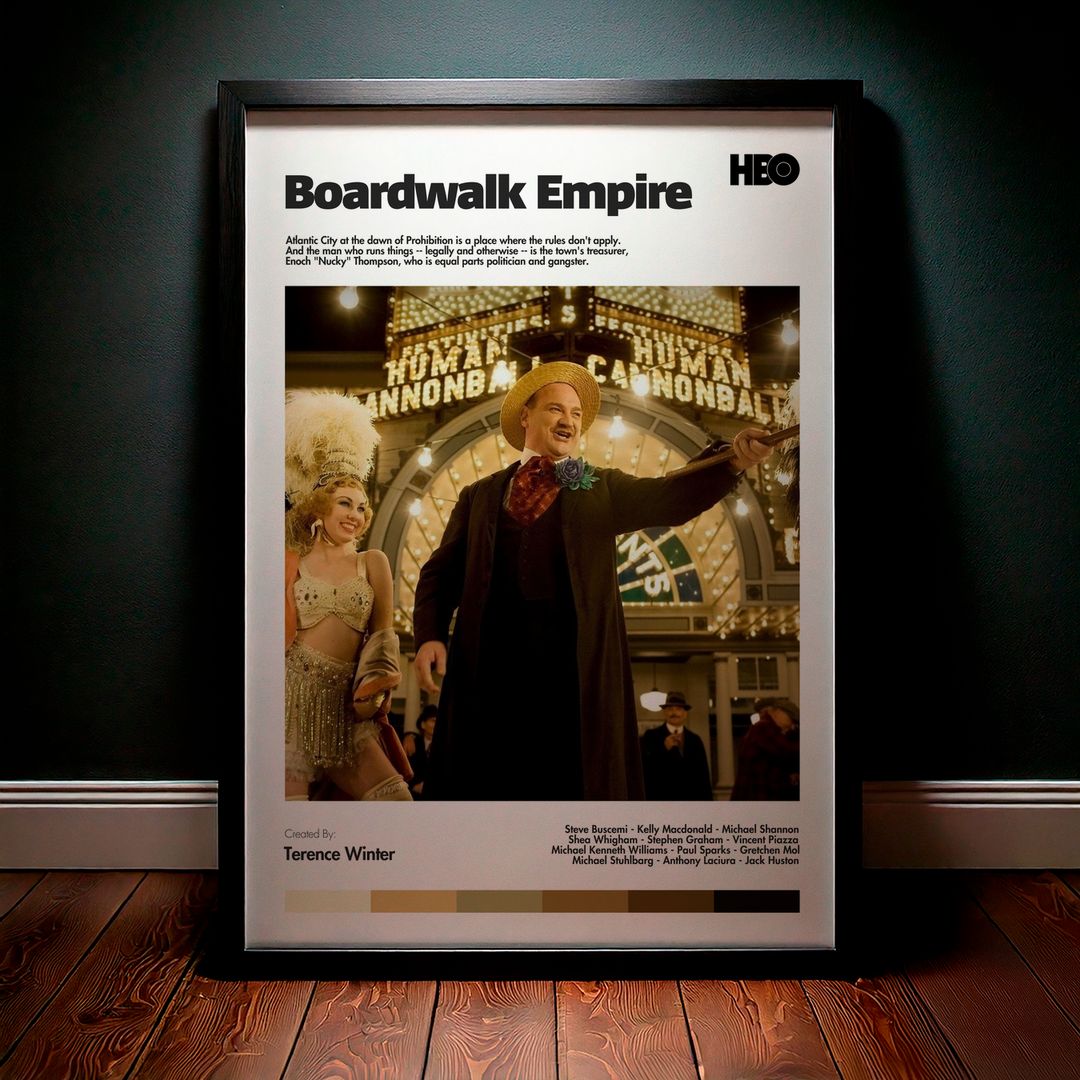 Cuadro Boardwalk Empire Modelo 03