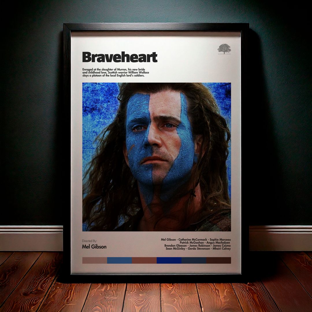Cuadro Braveheart (Corazón Valiente) Modelo 02