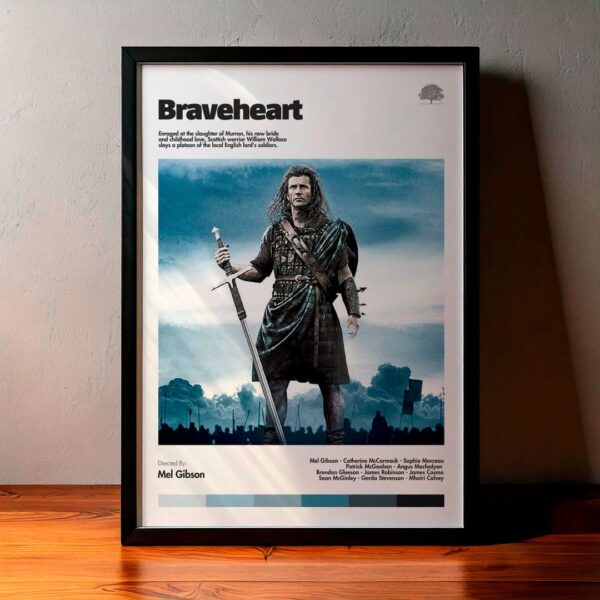 Cuadro Braveheart (Corazón Valiente) Modelo 01