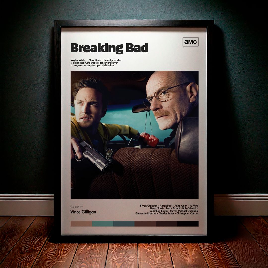 Cuadro Breaking Bad Modelo 01