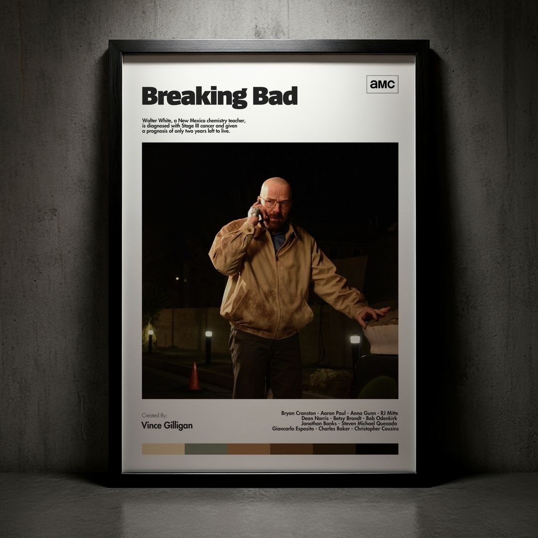 Cuadro Breaking Bad Modelo 13