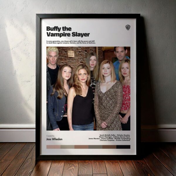Cuadro Buffy the Vampire Slayer (Buffy, la cazavampiros) Modelo 01