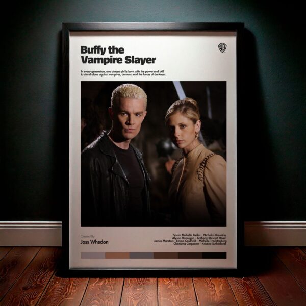 Cuadro Buffy the Vampire Slayer (Buffy, la cazavampiros) Modelo 04