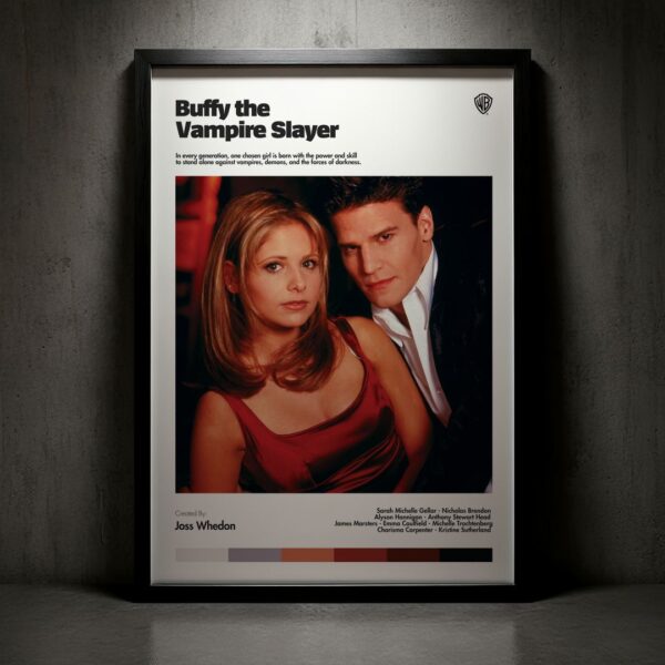 Cuadro Buffy the Vampire Slayer (Buffy, la cazavampiros) Modelo 05