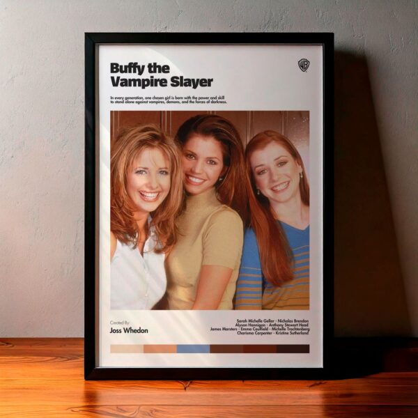 Cuadro Buffy the Vampire Slayer (Buffy, la cazavampiros) Modelo 06
