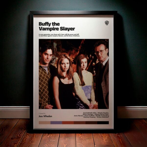Cuadro Buffy the Vampire Slayer (Buffy, la cazavampiros) Modelo 09