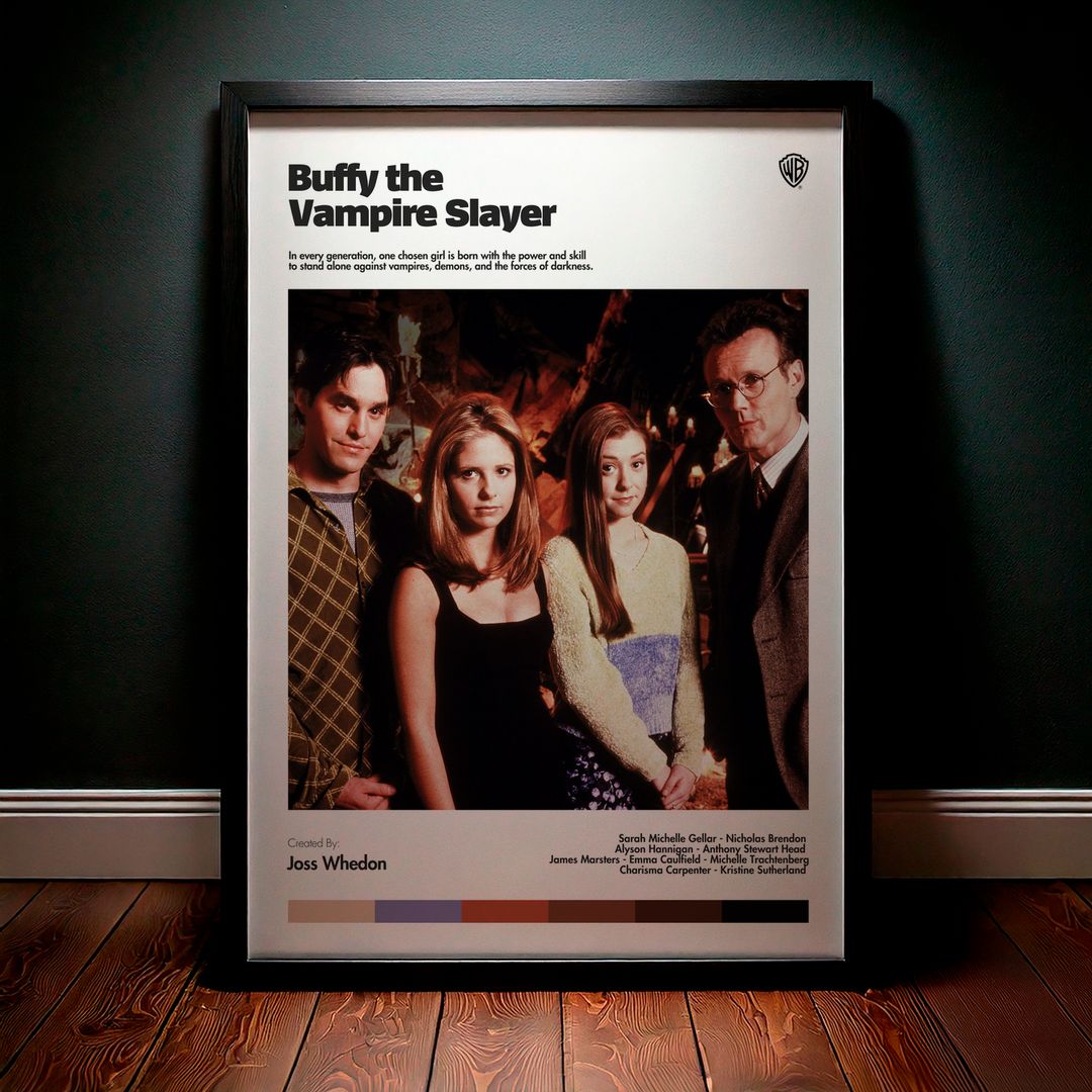 Cuadro Buffy the Vampire Slayer (Buffy, la cazavampiros) Modelo 09