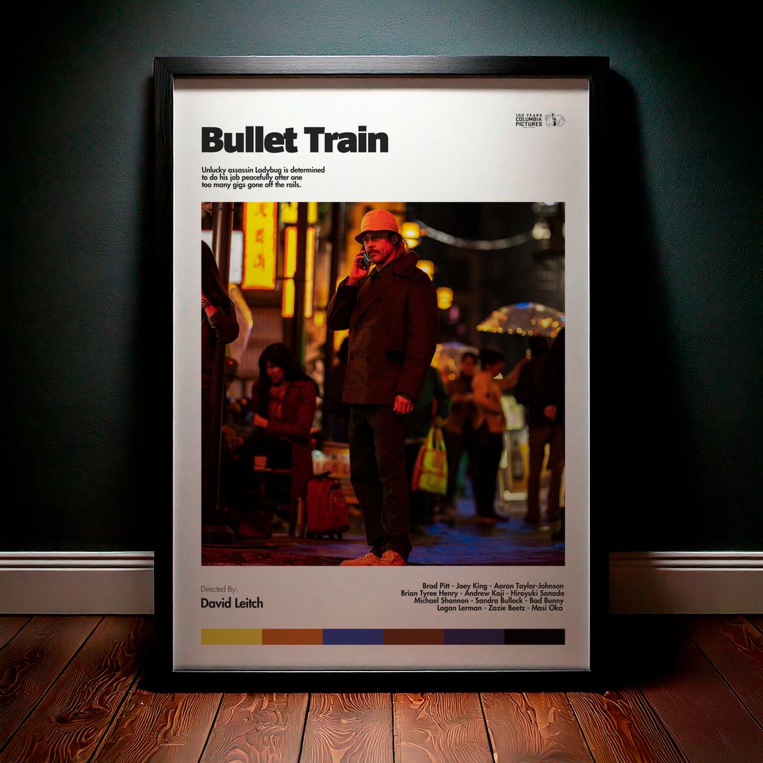 Cuadro Bullet Train (Tren bala) Modelo 02