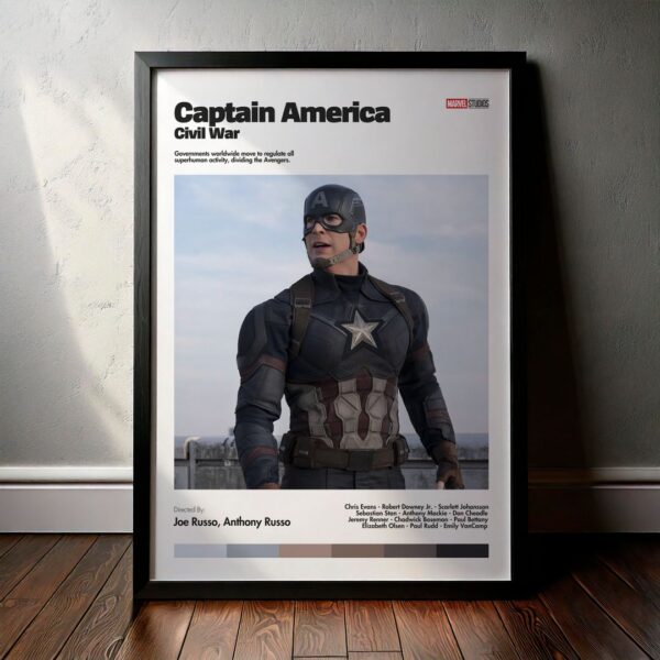 Cuadro Captain America: Civil War (Capitán América: Civil War) Modelo 03