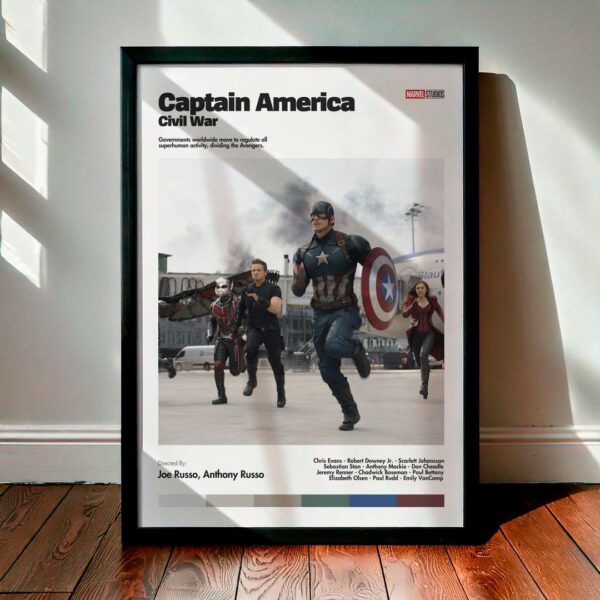 Cuadro Captain America: Civil War (Capitán América: Civil War) Modelo 02