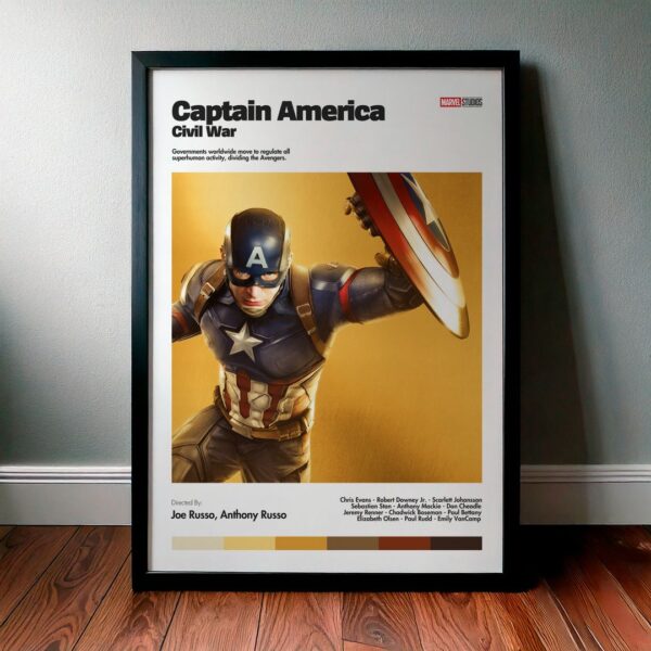 Cuadro Captain America: Civil War (Capitán América: Civil War) Modelo 01