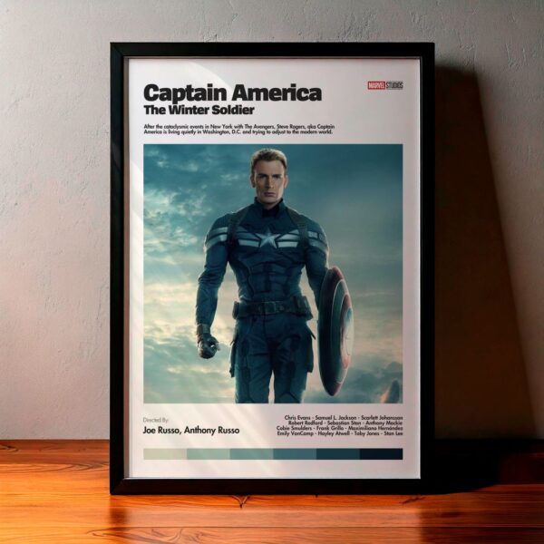 Cuadro Captain America: The Winter Soldier (Capitán América y el Soldado del Invierno) Modelo 03