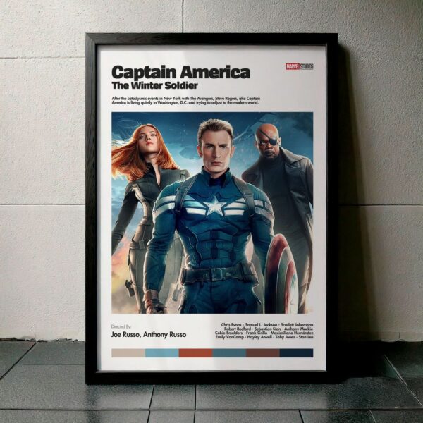 Cuadro Captain America: The Winter Soldier (Capitán América y el Soldado del Invierno) Modelo 05