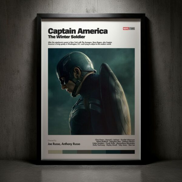Cuadro Captain America: The Winter Soldier (Capitán América y el Soldado del Invierno) Modelo 01