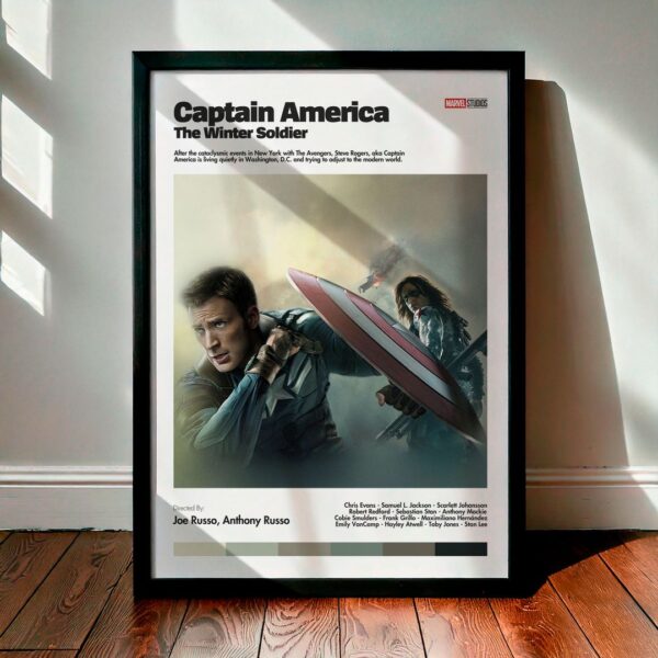 Cuadro Captain America: The Winter Soldier (Capitán América y el Soldado del Invierno) Modelo 07