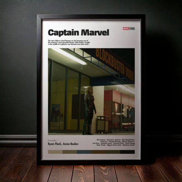 Cuadro Captain Marvel (Capitana Marvel) Modelo 04