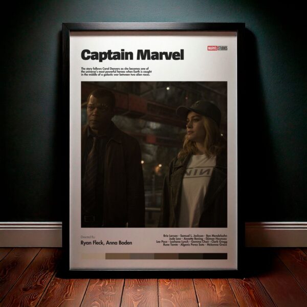 Cuadro Captain Marvel (Capitana Marvel) Modelo 05
