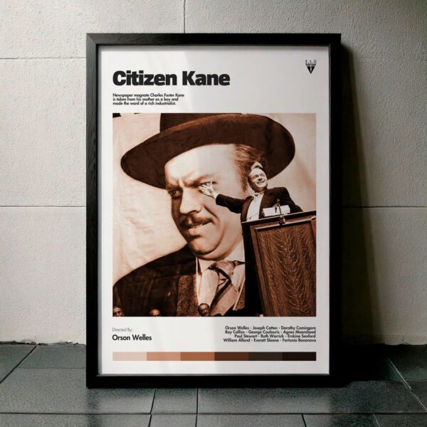 Cuadro Citizen Kane (El Ciudadano Kane) Modelo 01