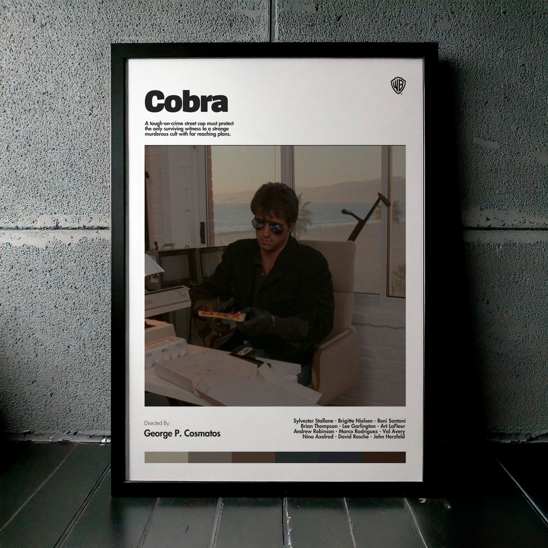 Cuadro Cobra (Cobra: El Brazo Fuerte De La Ley) Modelo 06