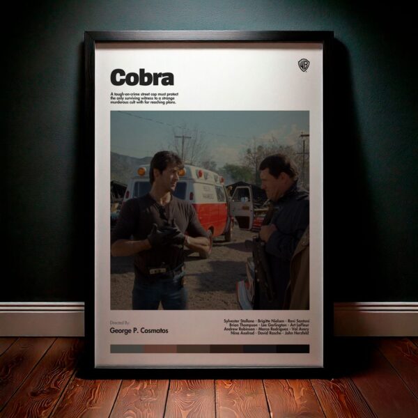 Cuadro Cobra (Cobra: El Brazo Fuerte De La Ley) Modelo 08