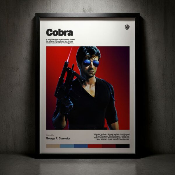 Cuadro Cobra (Cobra: El Brazo Fuerte De La Ley) Modelo 01