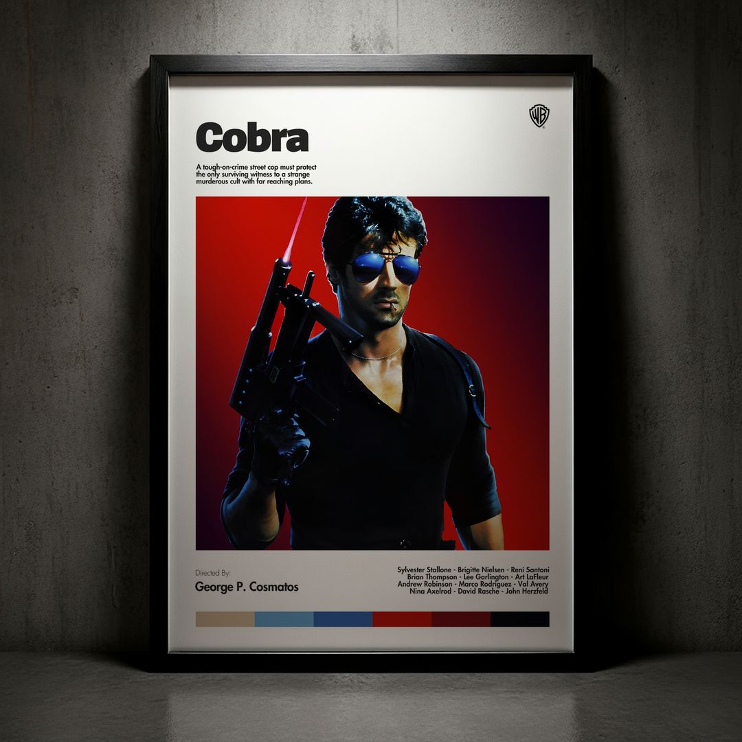 Cuadro Cobra (Cobra: El Brazo Fuerte De La Ley) Modelo 01