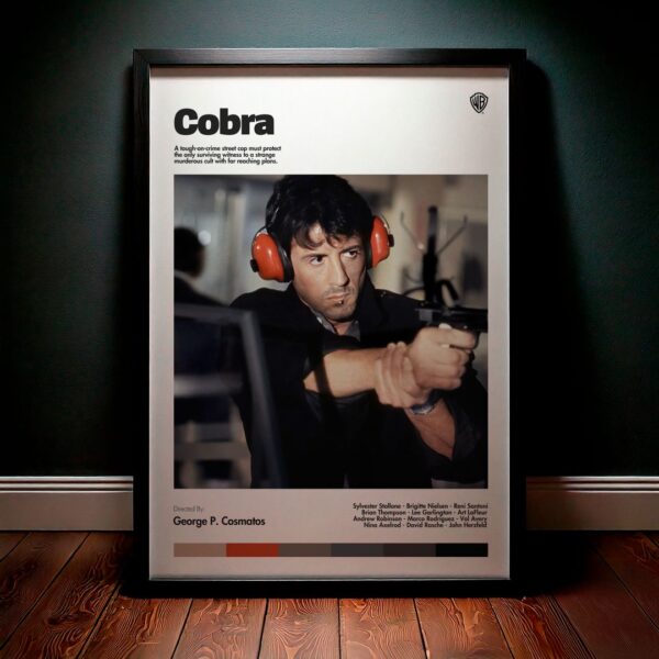 Cuadro Cobra (Cobra: El Brazo Fuerte De La Ley) Modelo 04