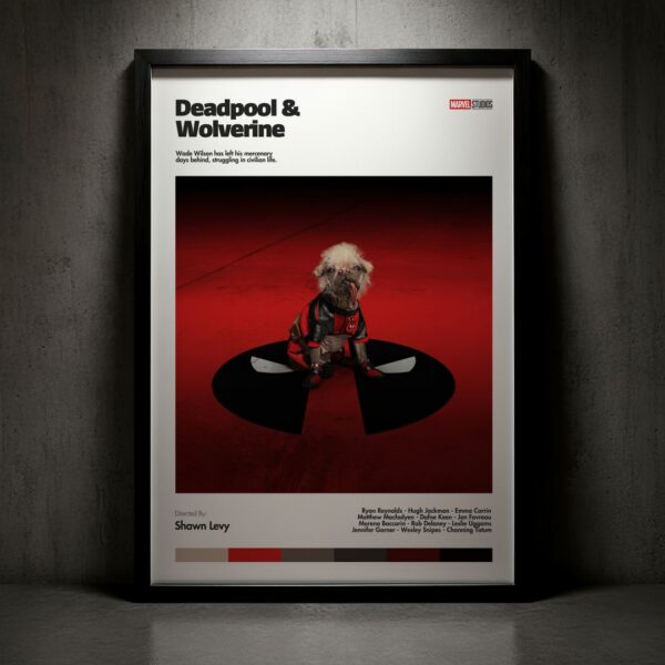 Cuadro Deadpool & Wolverine (Deadpool y Lobezno) Modelo 06